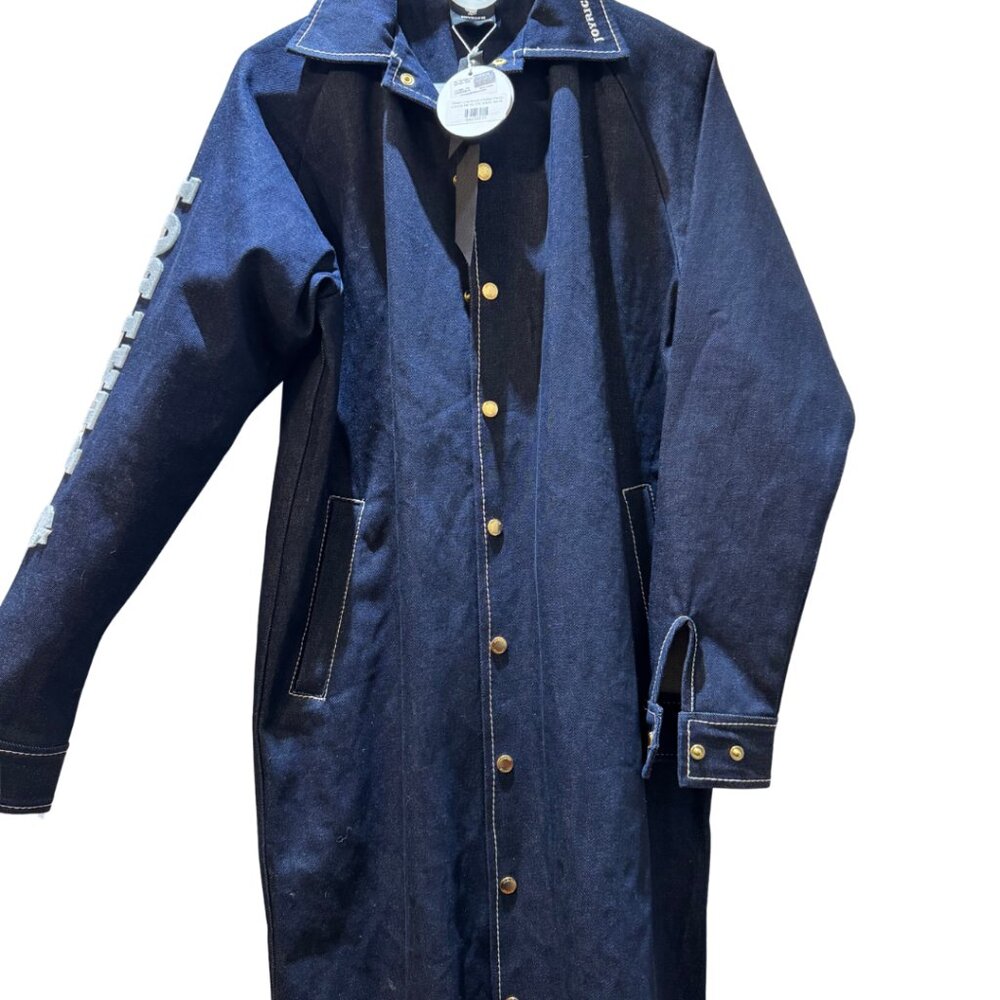 Limited Edition JoyRich x Playboy Long Jean Jacket - Picture 2 of 4